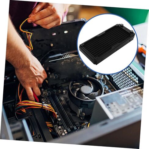jojofuny Water Cooling Pc Parts CPU Cooler Gpu Radiator Liquid Cooler System Heat Sink for Computer Quiet Efficient in Saudi Arabia