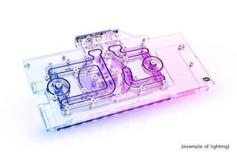 Alphacool Eisblock Aurora Acryl GPX-N RTX 3070 ROG Strix مع لوحة خلفية (11957) in Saudi Arabia