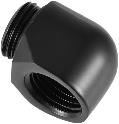 fitting adapter 2 pcs 90 Degree Fitting Adapter universal G1/4 Thread with big throughhole suitable for PC Water Cooling System(Internal and external thread) in Saudi Arabia