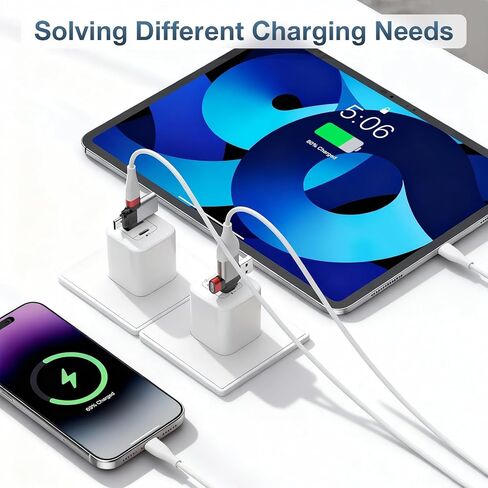 محول USB إلى USB C، محول USB C إلى A، محولات USB a إلى c لأجهزة iPhone 17 16 15، MacBook Pro، Mac، iPad Air، محول Thunderbolt 4 3، محول USB OTG 2 في 1 (6 عبوات) in Kuwait