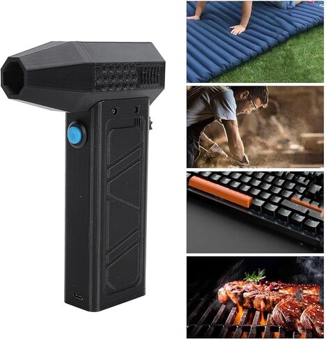 Electric Air Duster, 140000RPM Compressed Car Dryer Air Blower, Rechargeable Cordless Air Blower, Cordless Dry Blower for Car, Computer, Home, Outdoors in Saudi Arabia
