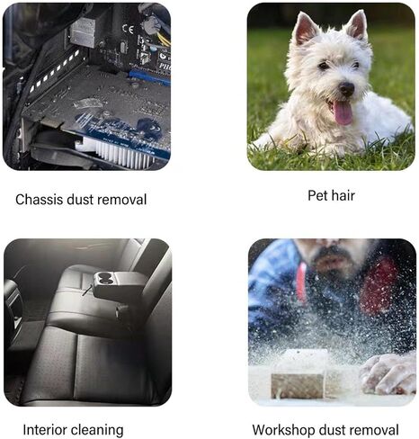 Electric Air Duster, 140000RPM Compressed Car Dryer Air Blower, Rechargeable Cordless Air Blower, Cordless Dry Blower for Car, Computer, Home, Outdoors in Saudi Arabia