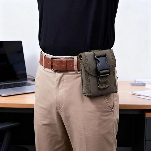 1Pc Multi Purpose Bag, Small Tool, Waist Belt, Waist Bag, With Phone Case, Suitable For Outdoor Sports, Hiking, Camping in Saudi Arabia