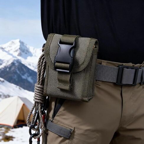 1Pc Multi Purpose Bag, Small Tool, Waist Belt, Waist Bag, With Phone Case, Suitable For Outdoor Sports, Hiking, Camping in Saudi Arabia
