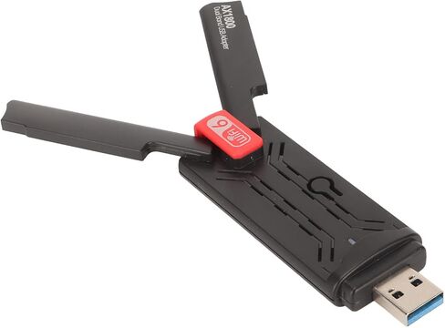محول واي فاي ثنائي النطاق بسرعة 1800 ميجا بت في الثانية من سيسيجلو، محول شبكة واي فاي USB3.0 لاسلكي مع هوائيات مزدوجة 3dbi لنظام التشغيل windows10 ونظام التشغيل windows11 in Kuwait