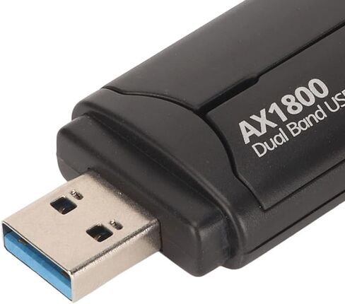 محول واي فاي ثنائي النطاق بسرعة 1800 ميجا بت في الثانية من سيسيجلو، محول شبكة واي فاي USB3.0 لاسلكي مع هوائيات مزدوجة 3dbi لنظام التشغيل windows10 ونظام التشغيل windows11 in Kuwait