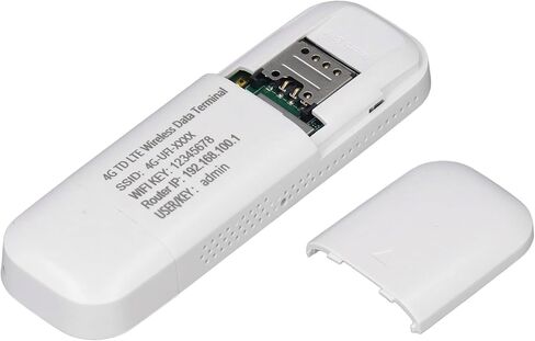 VBESTLIFE 4G LTE USB WiFi Dongle, Mobile Hotspot Router, 150Mbps Portable Modem Device with SIM Card Slot for Travel, for Europe Asia Africa in Saudi Arabia