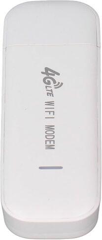 VBESTLIFE 4G LTE USB WiFi Dongle, Mobile Hotspot Router, 150Mbps Portable Modem Device with SIM Card Slot for Travel, for Europe Asia Africa in Saudi Arabia