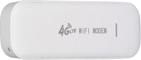 VBESTLIFE 4G LTE USB WiFi Dongle, Mobile Hotspot Router, 150Mbps Portable Modem Device with SIM Card Slot for Travel, for Europe Asia Africa in Saudi Arabia