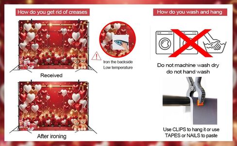 عيد الحب الأحمر خلفية قلوب الحب بالونات الورد الأحمر الزهور الدببة بريق التصوير الفوتوغرافي خلفية الزفاف الذكرى السنوية عيد الحب الديكور راية صور الدعائم (7x5FT) in Kuwait