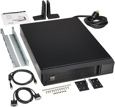 Eaton Tripp Lite SMART3000RMXLN 3000VA 3000W 120V خط تفاعلي لموجة جيبية للبطارية الاحتياطية، 9 منافذ، NEMA L5-30P، LCD AVR Rackmount، ضمان ACE لمدة 3 سنوات in Saudi Arabia