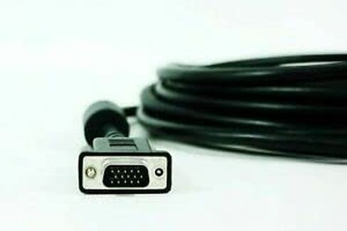 New VGA Cable Extender Computer HD Monitor 17ft Male to Male 15Pin PC Extension in Saudi Arabia