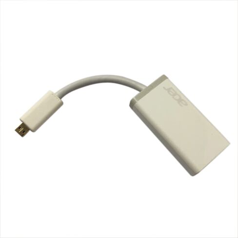 بديل محول فيديو كابل Huasheng Suda إلى VGA لجهاز Acer Aspire Micro NC.23811.008 (أبيض) in Kuwait