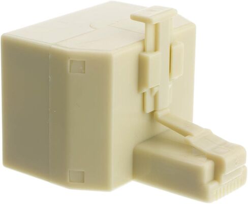 CableWholesale Phone Splitter (Straight), RJ45 8P8C Male to 2 RJ45 8P8C Female in Saudi Arabia