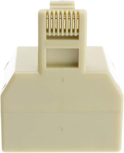 CableWholesale Phone Splitter (Straight), RJ45 8P8C Male to 2 RJ45 8P8C Female in Saudi Arabia