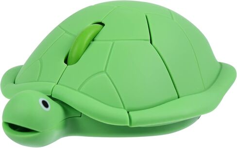 Wireless Mouse Cute Animal Turtle Shape 1600 DPI Silent Click Portable Travel Lightweight USB Cordless Cartoon Ambidextrous Mice for PC Laptop Computer Mac Desktop Kids Girls Women Men Gift in Kuwait