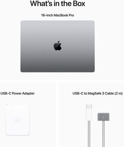 Apple MacBook Pro مع شريحة Apple M2 Pro مقاس 16 بوصة، وذاكرة وصول عشوائي 32 جيجابايت، ومحرك أقراص SSD سعة 1 تيرابايت، رمادي (متجدد) in Saudi Arabia