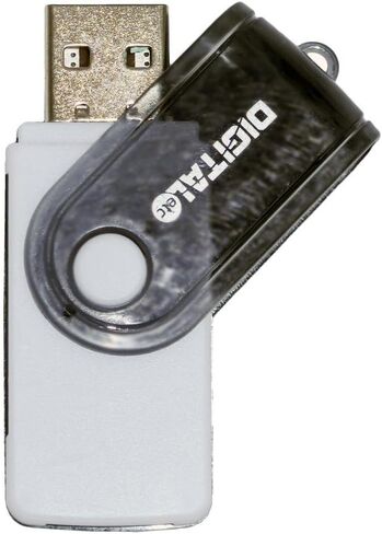 Transcend 16 GB High Speed SDHC Class 4 Flash Memory Card and Digital Etc 9-in-1 High-Speed USB Card Reader Set in Saudi Arabia
