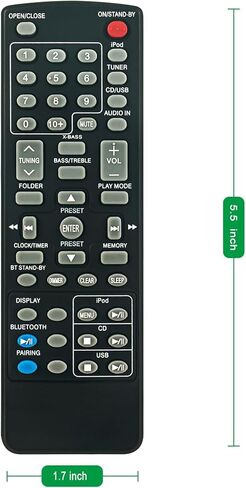 RRMCGA328AWSA GA328AWSA استبدال جهاز التحكم عن بعد الصوتي المتوافق مع نظام الصوت الدقيق الدقيق DK-KP85 DK-KP85P DK-KP85PH DKKP85 DKKP85P DKKP85PH in Kuwait