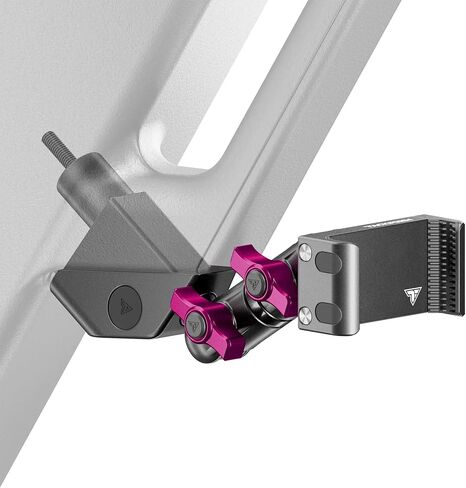 مقبض حمل Tackform Link/حامل عمود على شكل حرف A مع حامل هاتف زنبركي 20LITE - متوافق مع 2018-2023 Jeep Wrangler JL و2020-2023 Jeep Gladiator JT | جميع المعادن | ألومنيوم CNC 6061 | أحمر in Saudi Arabia