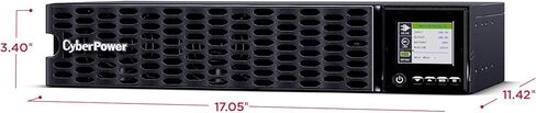 تطبيق CyberPower OL1KRTHD الذكي عالي الكثافة عبر الإنترنت، نظام UPS Sinewave، تحويل مزدوج، 1000VA/1000W، 8 منافذ، حامل/برج 2U in Saudi Arabia