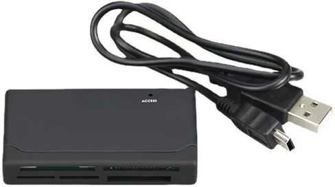 كاميرا الكمبيوتر TF قارئ بطاقات المدرسة الإلكترونية بطاقة ذاكرة متعددة 6 في 1 محول USB ملحقات الكمبيوتر المكتبي بطاقة ذاكرة USB المحمولة in Saudi Arabia