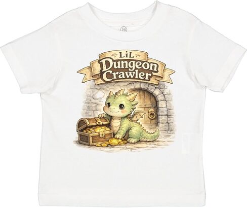 inktastic Lil Dungeon Dragon Toddler T-Shirt in Saudi Arabia
