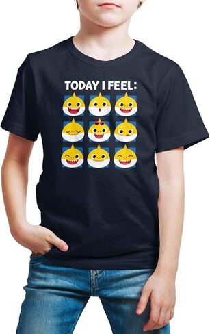 HYBRID APPAREL - Baby Shark - Kids Short Sleeve T-Shirt - Fintastic Family in Saudi Arabia