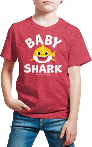 HYBRID APPAREL - Baby Shark - Kids Short Sleeve T-Shirt - Fintastic Family in Saudi Arabia