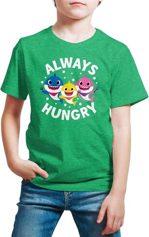 HYBRID APPAREL - Baby Shark - Kids Short Sleeve T-Shirt - Fintastic Family in Saudi Arabia