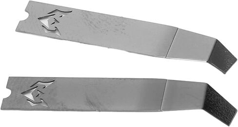 Spudger Tool Stainless Steel Pry Blade 135° Bend Ultra Thin 0.12mm Thick Phone Repair Kit for Screen Removal 2Pcs with Storage Box in Saudi Arabia