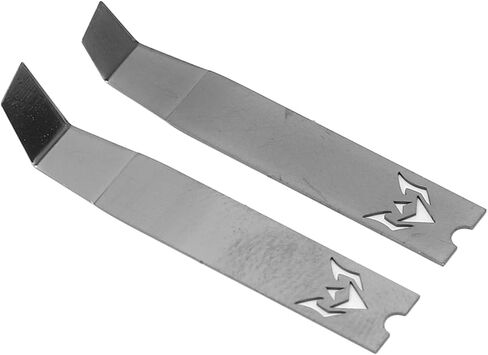Spudger Tool Stainless Steel Pry Blade 135° Bend Ultra Thin 0.12mm Thick Phone Repair Kit for Screen Removal 2Pcs with Storage Box in Saudi Arabia