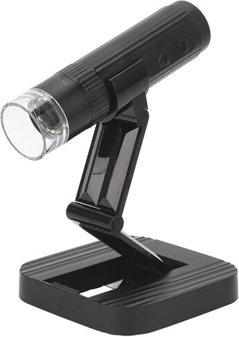 50X to 1000X Magnification Wireless Portable WiFi Handheld Microscope for Observing Minerals, Stamps, and Jewelry, 1080P Resolution, 8 LED Lights, 2MP Camera in Saudi Arabia