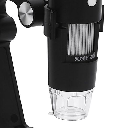 Portable Digital Microscope Screen 1600x Magnification Camera for Educational Purposes Outdoor Observation ABS Built in Battery in Saudi Arabia