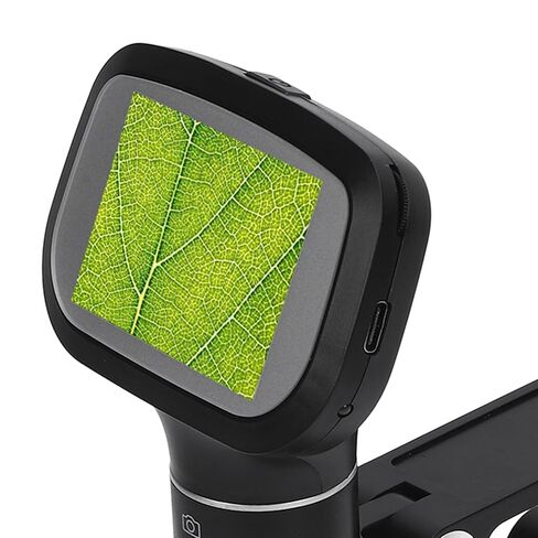 Portable Digital Microscope Screen 1600x Magnification Camera for Educational Purposes Outdoor Observation ABS Built in Battery in Saudi Arabia