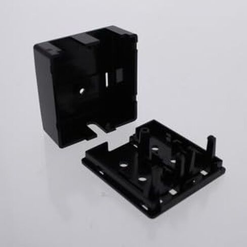 #US Black 2-Port Data Voice Media Keystone Housing Suace Mount Box ISB2BK in Saudi Arabia