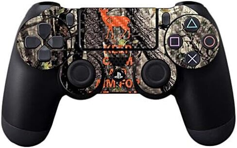 غلاف MightySkins من ألياف الكربون لوحدة تحكم Sony PS4 - Deer Hunter | لمسة نهائية واقية ومتينة من ألياف الكربون | سهل التطبيق والإزالة وتغيير الأنماط | صنع في الولايات المتحدة الأمريكية in Kuwait