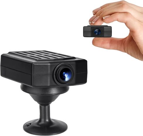 64GB Mini Security Camera,1080P Nanny Video Cam Dome Camera with Motion Detection, 3H Battery for Pet/Nanny Surveillance(Not WiFi) in Saudi Arabia