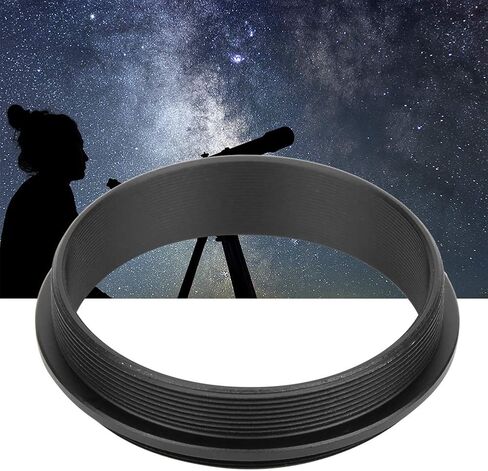 Male to Male Adapter Ring, Telescope Adapter Ring Easy Installation Aluminum Alloy Telescope Adapter Lens Adapter Ring for Astronomy Accessories in Saudi Arabia