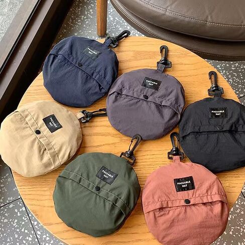 قبعة صيد نسائية سريعة الجفاف وقابلة للتعبئة، قبعة صيفية خفيفة الوزن للمشي لمسافات طويلة في الهواء الطلق مع حزام ذقن قابل للفصل، مقاس متوسط in Kuwait