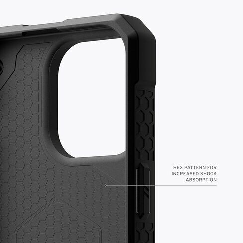 حافظة URBAN ARMOR GEAR UAG متوافقة مع حافظة iPhone 15 Pro Max مقاس 6.7 بوصات Monarch Pro من ألياف الكربون مغناطيس مدمج متوافق مع شحن MagSafe غطاء واقٍ متين مقاوم للسقوط in Kuwait