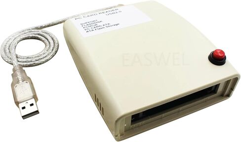 USB 2.0 إلى 68 دبوس ATA PCMCIA قرص فلاش قارئ بطاقات الذاكرة محول محول جديد in Kuwait