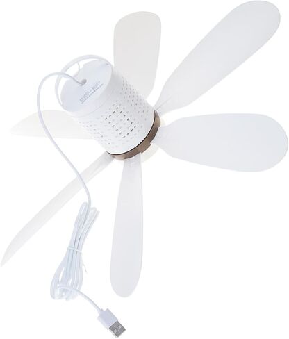 USB Fan 5V1A Hanging Ceiling Fan 6Leaves For Camping And Travel Tent Fan 5V 5W Quiet Operate in Saudi Arabia