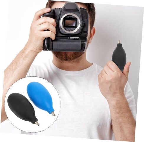 2pcs Sensor Cleaning Kit Lens Blower for Camera Dust Cleaner Bulb Air Pumps for Eyelashes Extension Cleaners in Saudi Arabia