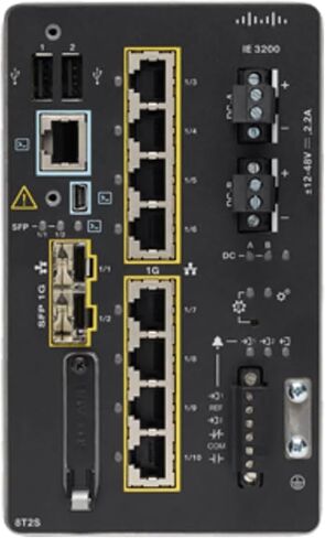 IE-3200-8T2S-E محفز IE3200 مع 8 GE نحاس و2 GE SFP، نظام ثابت، مفتاح أساسيات الشبكة (جديد مختوم) in Kuwait
