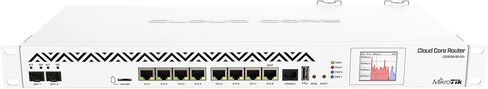 Mikrotik CCR1036-8G-2S+ 36 core CPU, Cloud Core Router, 8x Gigabit ports, 2x SFP+ ports, Color touchscreen LCD, 4GB. in Saudi Arabia