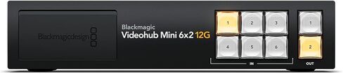 Videohub Mini 6x2 12G Router, 6 Inputs and 2 Outputs in Saudi Arabia
