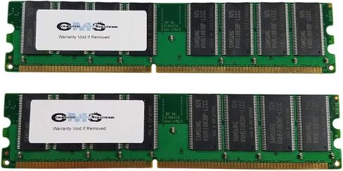 ترقية ذاكرة الوصول العشوائي CMS 2GB (2X1GB) DDR1 3200 400MHZ Non ECC DIMM متوافقة مع Apple® Power Mac G5 2.0 Dp (Pci-X) Ddr1 - A113 in Saudi Arabia
