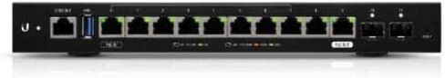 Ubiquiti Networks EdgeRouter 12, 10-Port Gigabit Router with PoE Passthrough and 2 SFP Ports (ER-12) (Renewed) in Saudi Arabia