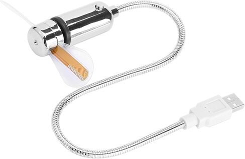 مروحة صغيرة للرسائل قابلة للبرمجة عبر USB لأجهزة الكمبيوتر المحمول، شفرات مروحة ناعمة، تصميم موفر للطاقة، عشاق التكنولوجيا الرائعون in Kuwait